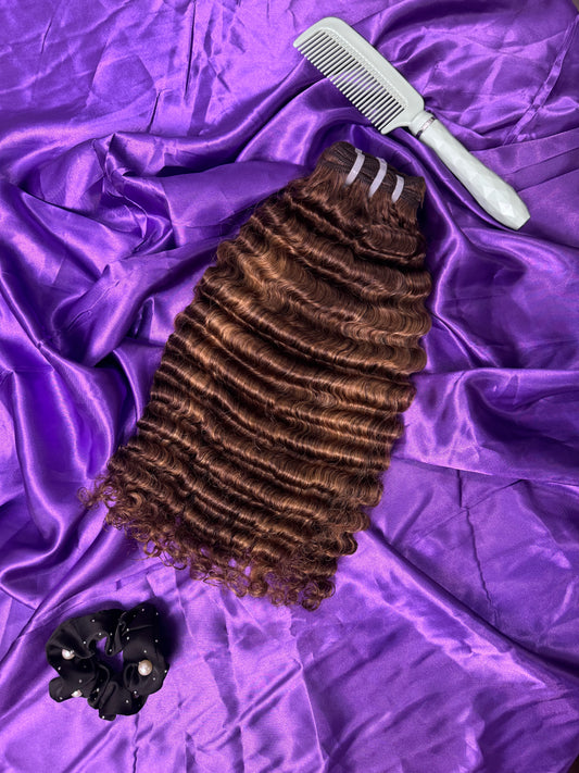 Burmese Curly (12"-32") Single Drawn